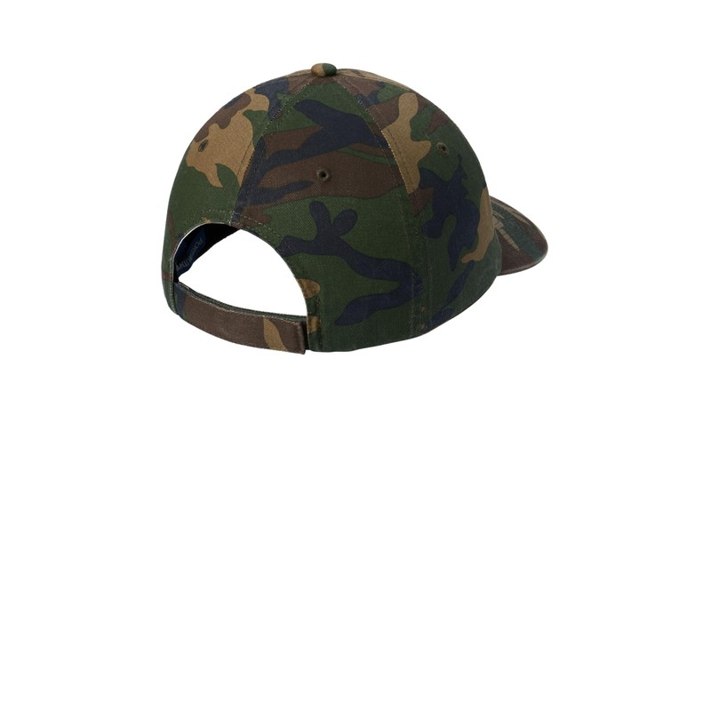 Port Authority Camouflage Cap,Military Camo,One Size