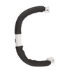 Pram Handle, Adjustable Comfortable Armrest, Safe for Pushchairs (Black)