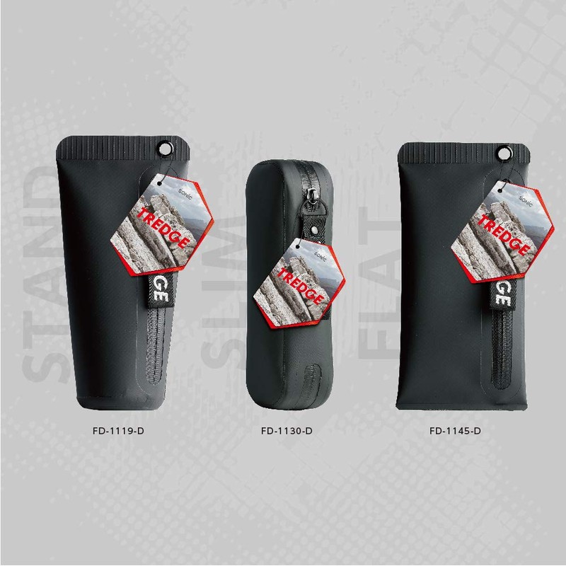 Sonic FD-1130-D Trekge Slim Black Pencil Case
