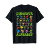 Types of Dinosaurs Alphabet A-Z ABC Dino Boys Kids Girls