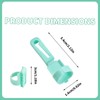 4PCS Yarn Guide Finger Holder Knitting Thimble Tool, Adjustable Plastic