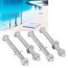 4 Sets Stainless Steel Ladder Bolt Set, Stainless Steel Swimming