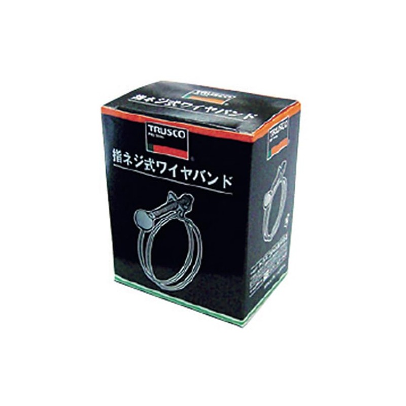 TRUSCO TWBN-58 Finger Screw Type Wire Band, Tightening Diameter 2.0