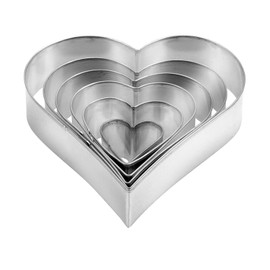 Tescoma Delícia Heart-Shaped 6-Piece Cookie Cutters