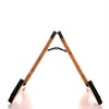 Miwayer Guitar Stand Real Bamboo A-Frame Folding Thickened Universal, with