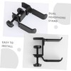 SHINEOFI Multifunctional Headphone Stand Hanger for Desk Under Desk Mount