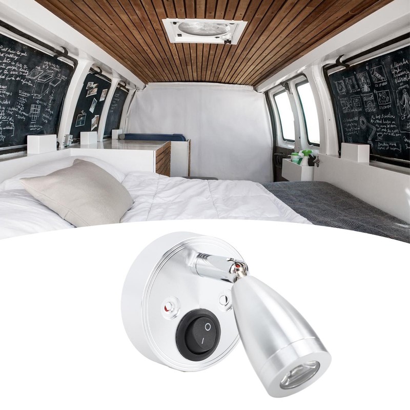 LED RV Bedside Lamp High Brightness 2W DC12 to 24V