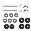 Universal Toilet Tank to Bowl Bolt Kit with Waterproof Stainless