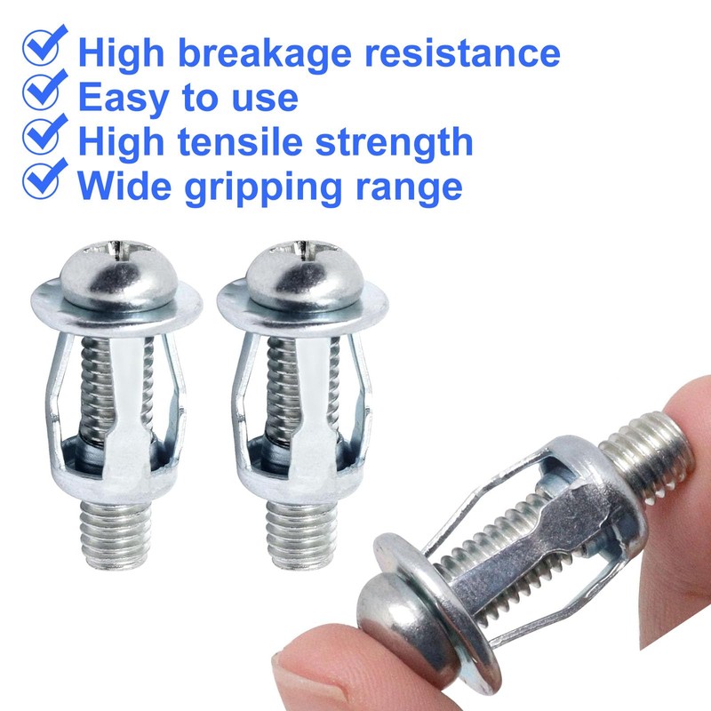 BENLIUDH 20pcs Hollow Wall Anchors for Thin Walls Heavy Duty,