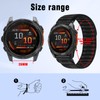 RosMank 26 mm Quickfit Nylon Bracelet Compatible with Garmin Fenix