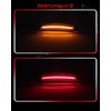 MODIPIM Amber Front & Red Rear LED Side Marker Parking