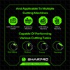SHAPPRO 5/16 Inch Shank Carbide Square End Mill, 4 Flute