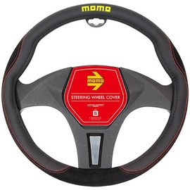 COMFORT MICROFIBER Comfort Microfiber MOMO Momo Steering Wheel Cover Steering Wheel Cover ITALY Italy Milan Black Red