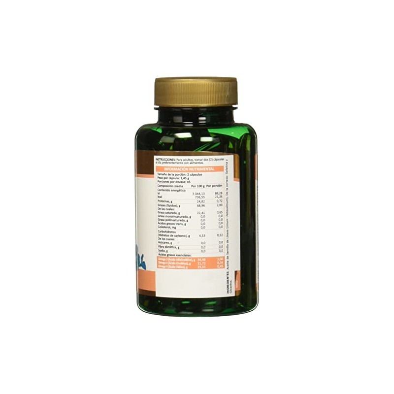 Nature's Life - Aceite de Semilla de Linaza Omega 3