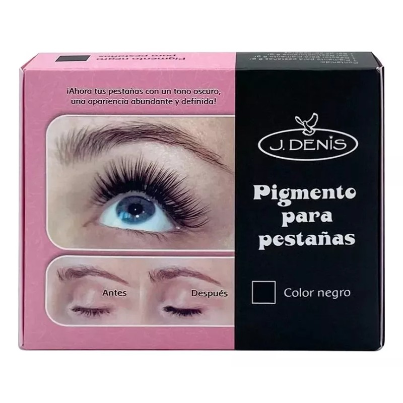 J. Denis Pigmento Para Pestañas J Denis® Negro 2 Piezas
