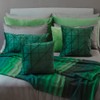 JWH Velvet Throw Pillow Cover Decorative Geometric Pillow Case Soft