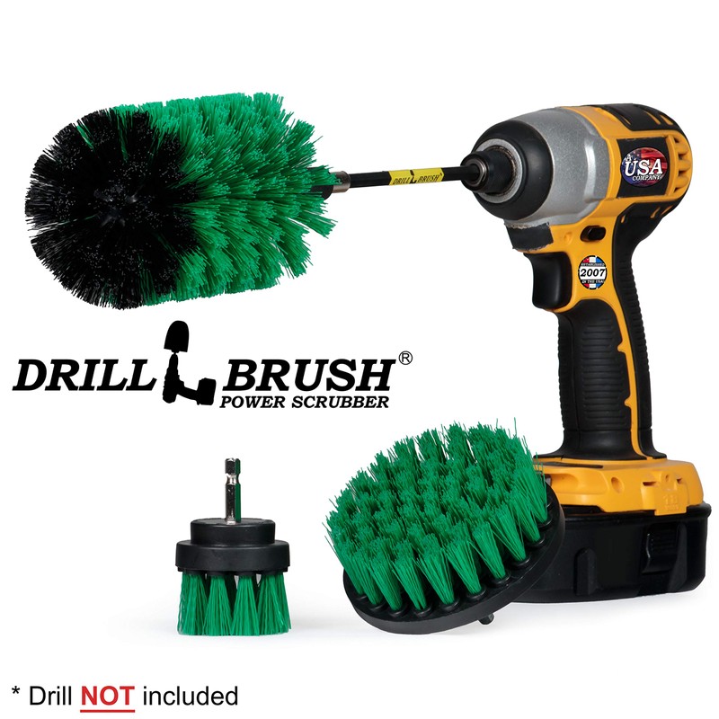 Drill Brush Power Scrubber by Useful Products Brochas de taladro