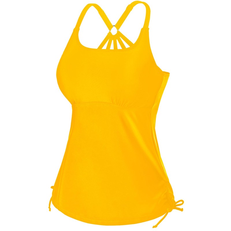 Holipick Tankini - playera de baño para mujer, sin parte