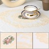 2 Pack Retro Lace Placemats French Crochet Doilies Table Placemats