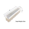 Mose Cafolo Large Loaf Soap Mold Thick Lip Silicon Rectangular