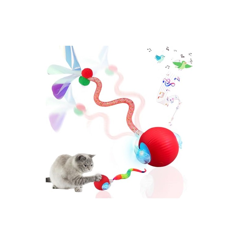 Speedy Tail 2.0 Cat Toy – 2 Replaceable Tails, Controllable