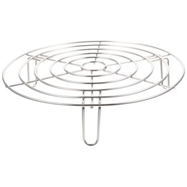 PRETYZOOM Stainless Steel Pot Rack - 9.25 Inch Steaming Rack for Eggs Fish and Vegetables and Easy to Clean Kitchen Steamer Stand