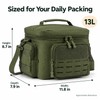 Tactical Insulated Lunch Bag for Work and Camping – 13L