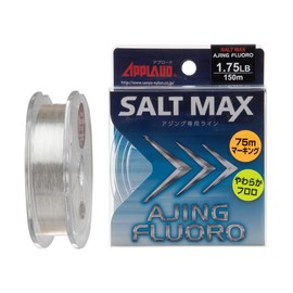 Sanyo Nylon Fluorocarbon Line Upload, Salt-Max, Aging Fluoro, 3 lb, Clear