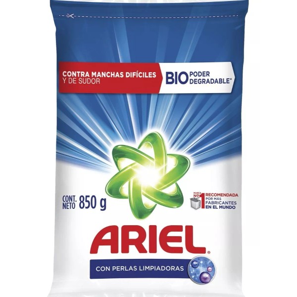 Ariel Detergente Para Ropa En Polvo Ariel Doble Poder Bolsa