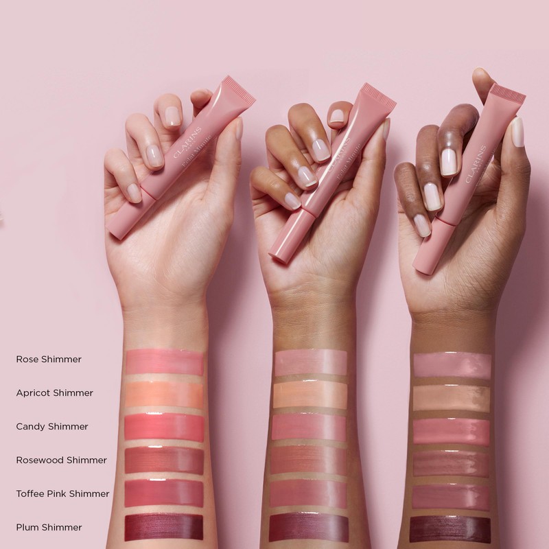 Clarins Lip Perfector 06 Rosewood Shimmer 12ml