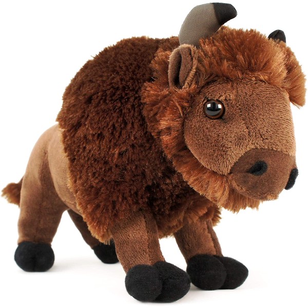 Billy The Bison - 10 Inch Buffalo Stuffed Animal Plush - by Tiger Tale Toys