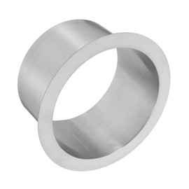 ULTECHNOVO Elegant Round Drop-in Trash Chute Stainless Steel Grommet Waste Bin for Offices