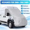600D Oxford Motorhome Windscreen and Hood Snow Cover for Fiat