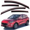 Lightronic Extra Durable Clip-on in-Channel Auto Vent Window Visor, Fits