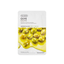 The Face Shop Ground Olive Mask Sheet 20g / 갈아만든 올리브 마스크시트 20g