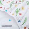 Round Table Protector Wipeable Circle Tablecloth Elastic Edged Fitted Table