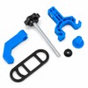Mini Bicycle Wheel Truing Tool with Rubber Strap, Portable Rim