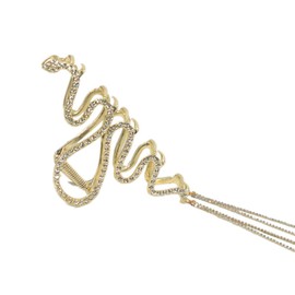 Diamond Tassel Hair Clips for Women, Sparkle Crystal Metal Nonslip Hair Clips Hair Clamp Tassel Hair Catch Clip Hair Accessories for Women Girls