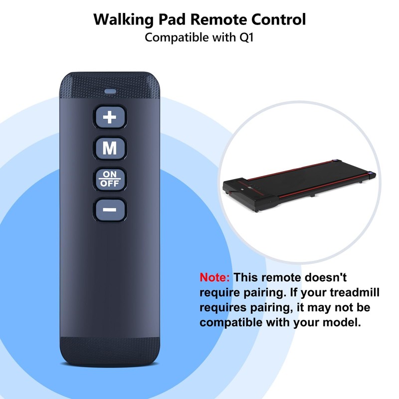 PZL Treadmill Remote for Walking Pad Q1 Remote Control Replacement