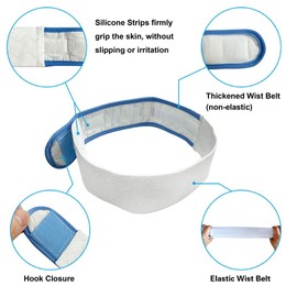 2 Pack Catheter Holder Leg Bag Straps, Band Straps for Easy-Tap Leg Bag, 23.6” Long x 2" Wide