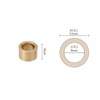 Kozelo 6pcs Sleeve Bearings [8x12x8mm] Sintered Bronze Self Lubricating Bushing