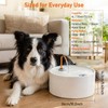 DOOOB Ceramic Dog Water Fountain, 4L/135oz Ceramic Cat Water Fountain