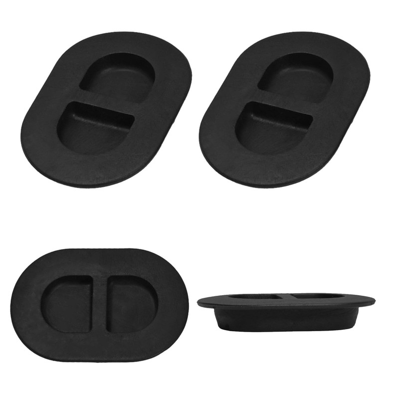 4 Pack Floor Pan Drain Plugs, Floorboard Drain Holes Front