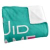 Squid Game Aqua Logo Silky Touch Cuddly Blanket, Optimal Soft,