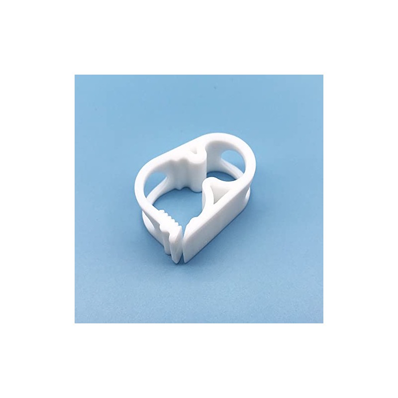 High Temperature Resistant PBT Plastic Tubing Clamps Flow Control Hose