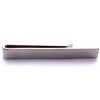 Ivy Design Tie Clip/Bar, Stainless Steel Silver Tone