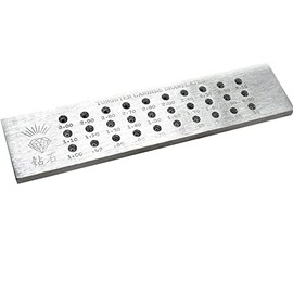 LTKJ 30 Square Holes Tungsten Carbide Wire Drawplate 0.5-3.0mm Wire Drawing Plate for Jewelry Making