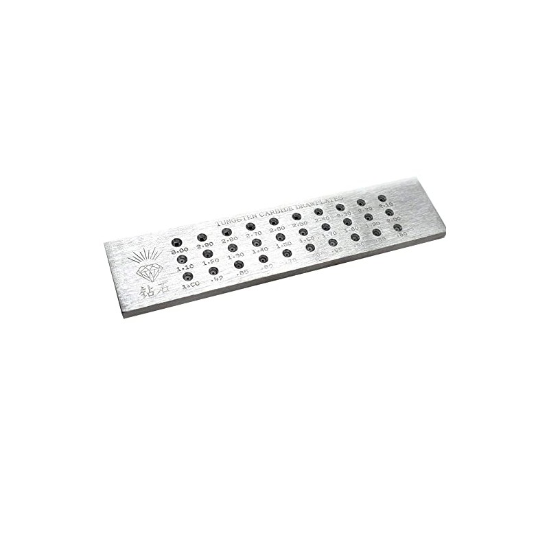 LTKJ 30 Square Holes Tungsten Carbide Wire Drawplate 0.5-3.0mm Wire