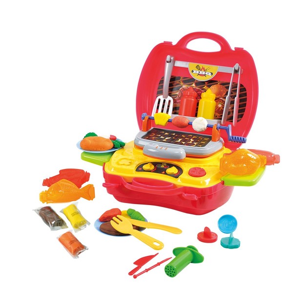Children's Dough Carry BBQ Party Set - Children's Art Doughs