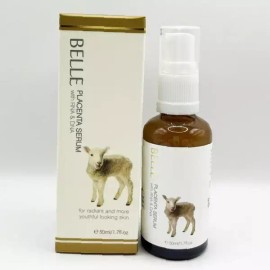 BELLE 양태반 추출 농축 영양 보습 탄력 피부 흡수 안면 목 데콜테 아침 저녁 케어 Placenta Extract Concentrated Nutritional Moisturizing Elastic Skin Absorption Facial Neck Decollete Morning and Evening Care
